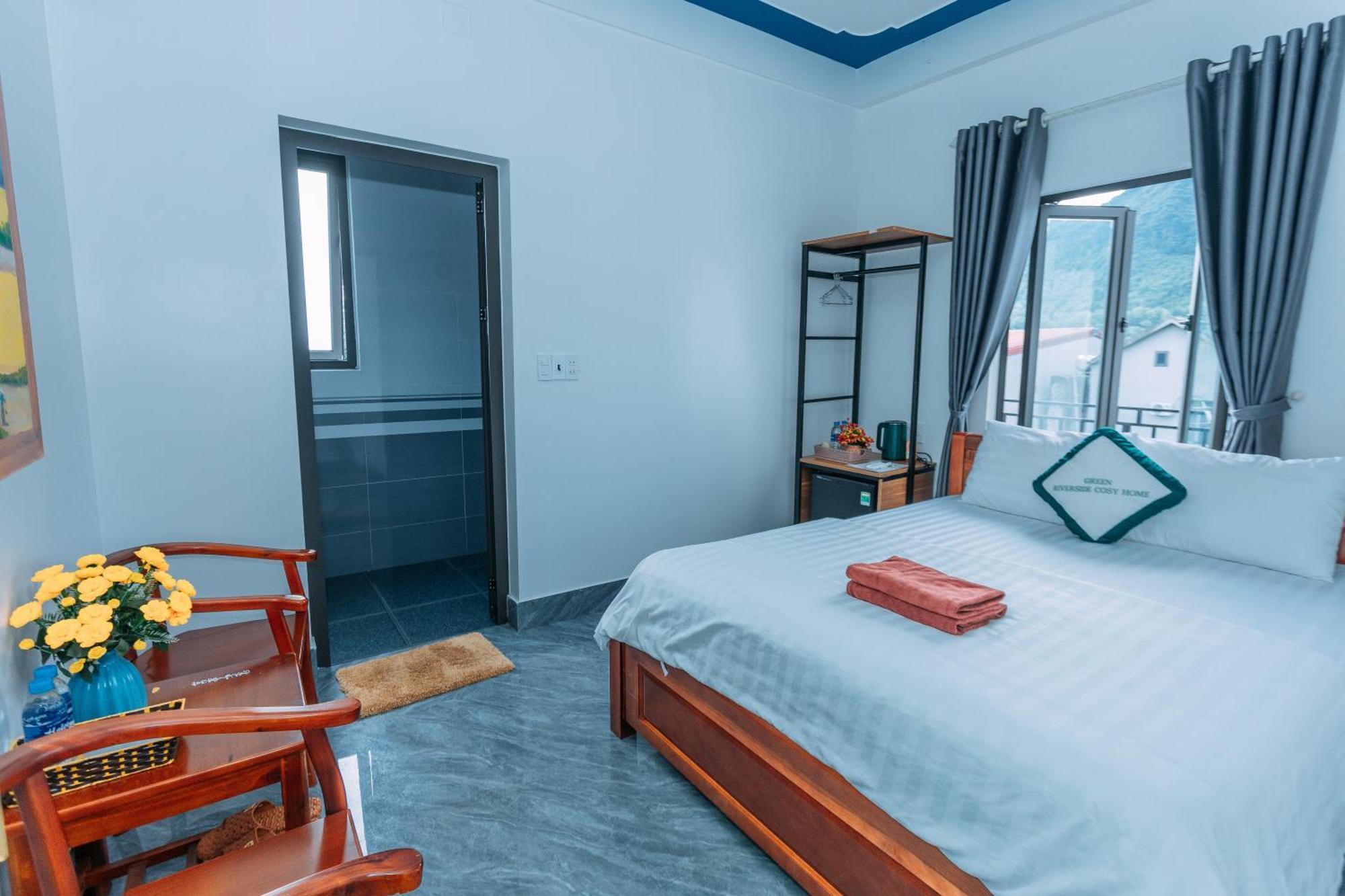 Green Riverside Cosy Home Фонг Нха Екстериор снимка