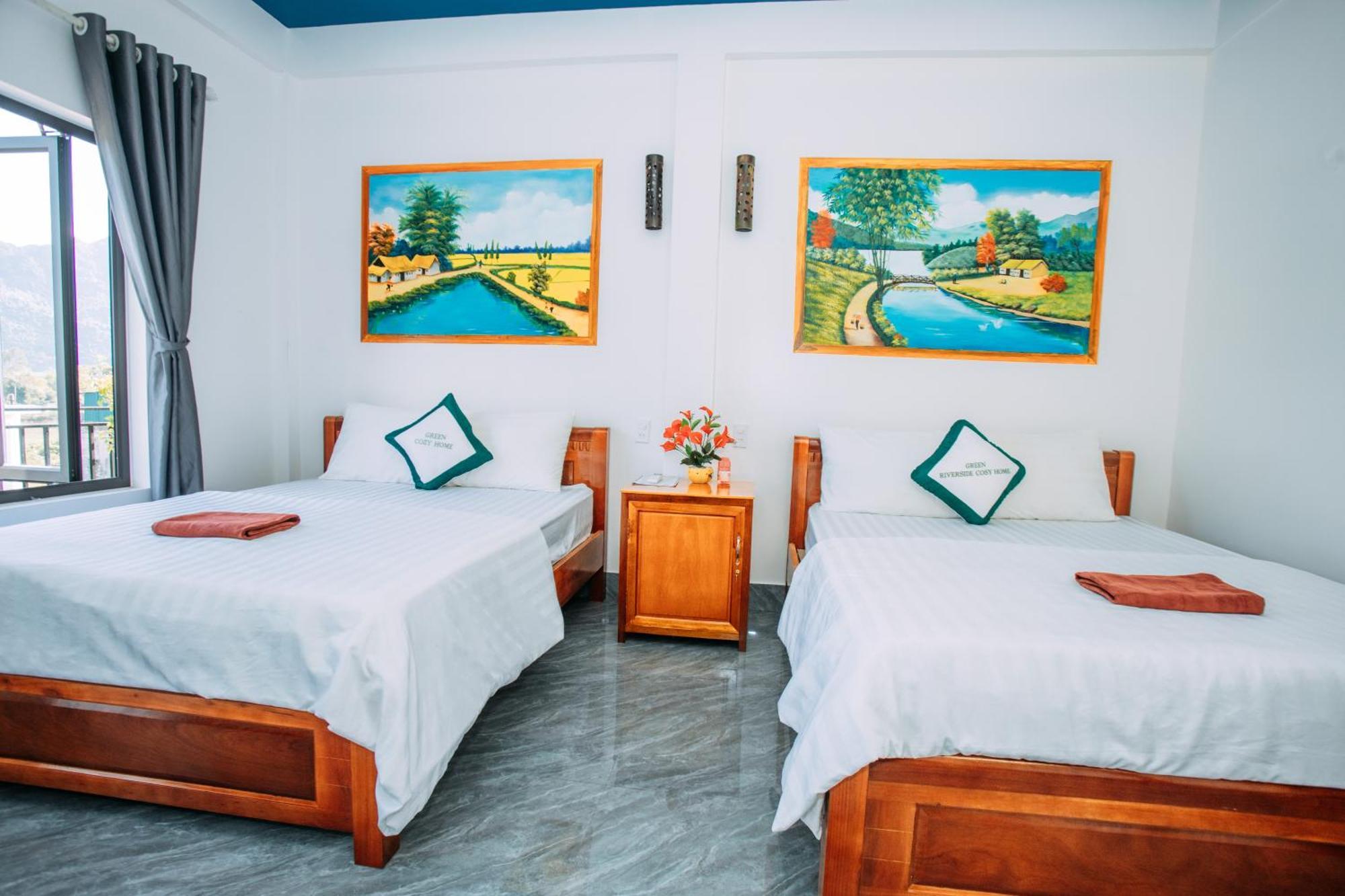 Green Riverside Cosy Home Фонг Нха Екстериор снимка
